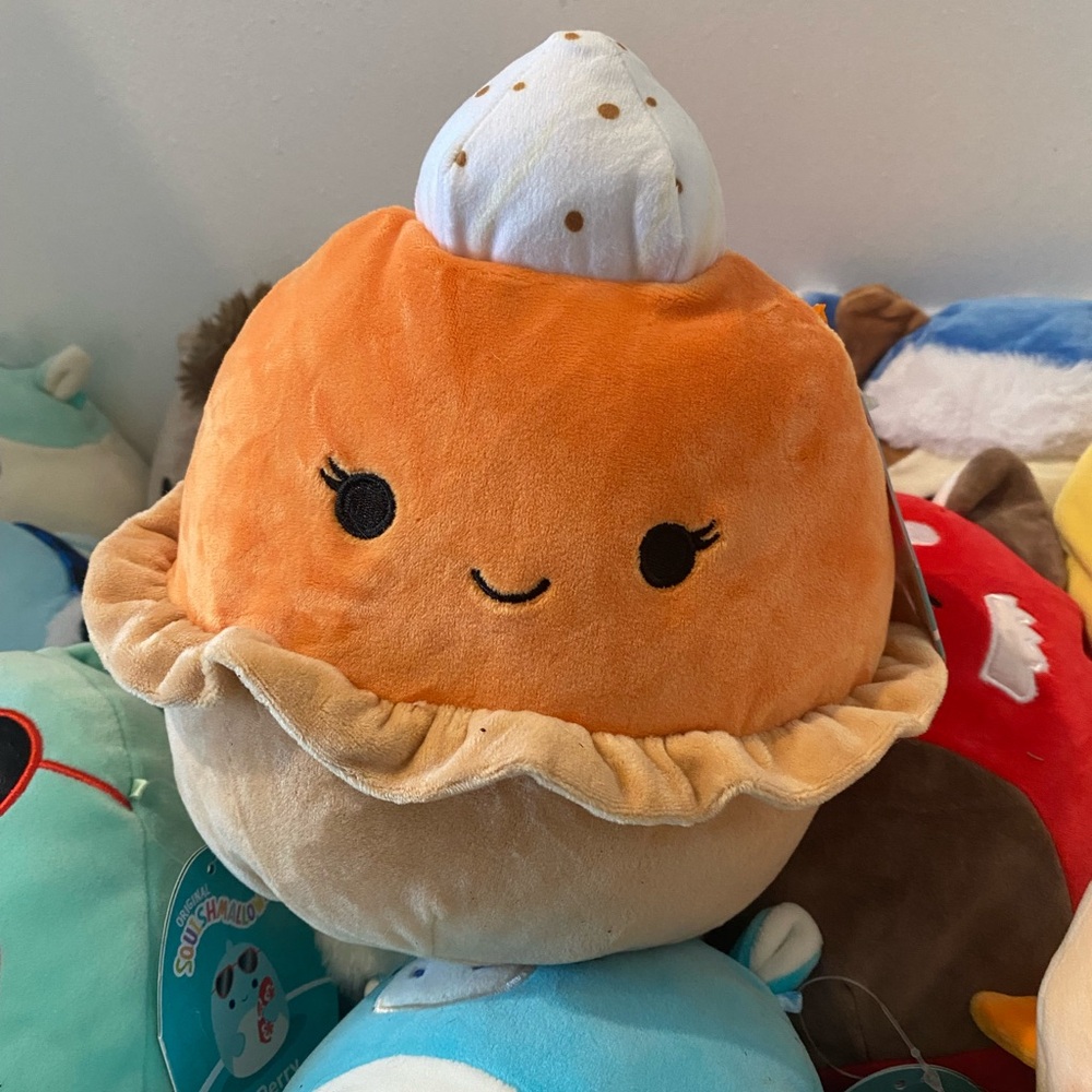 Squishmallows Torzie the pumpkin pie 7.5”